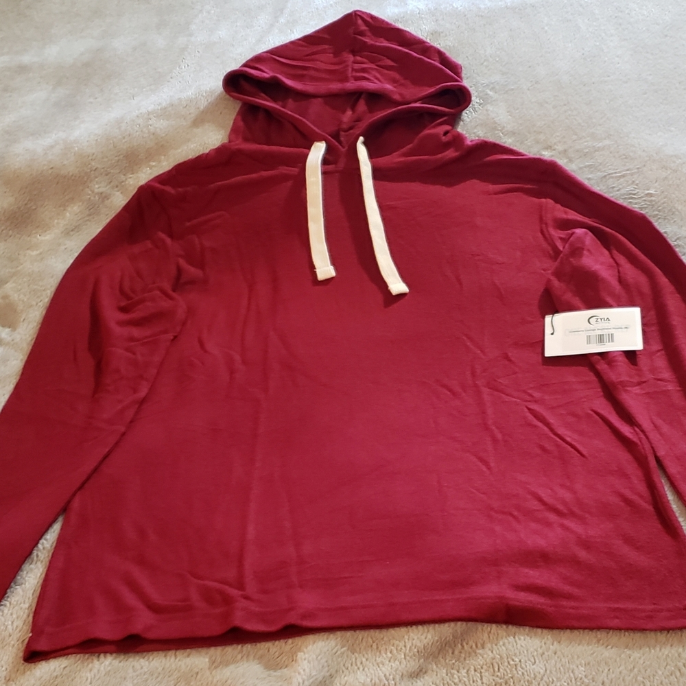 Cranberry lounge boyfriend hoodie